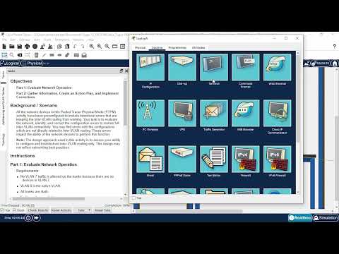 4.4.9 packet tracer - troubleshoot inter vlan routing physical mode