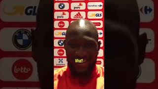 Download lagu Lukaku was stressed answering these questions 😂 mp3
