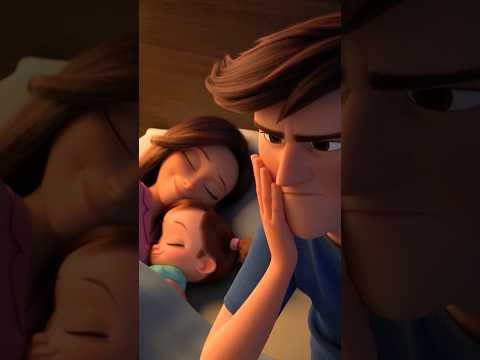 Cozy Family Night🌙 #animation #aivideo