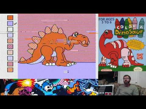 NES - Color A Dinosaur (longplay)