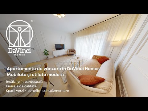 Apartamente de Vanzare in Davinci Homes - Jaluzele Electrice, Incalzire in Pardoseala