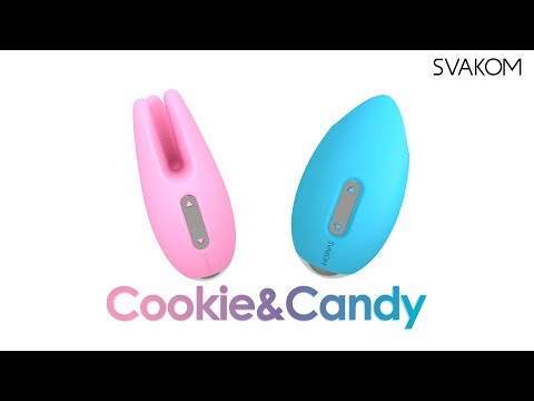 Видео Розовый вибростимулятор клитора с эффектом поцелуя рыбки Candy от Svakom