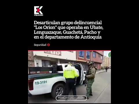 🔴 Los allanamientos se realizaron en los municipios de #Lenguazaque, #Guachetá, #Ubaté y #Pacho.