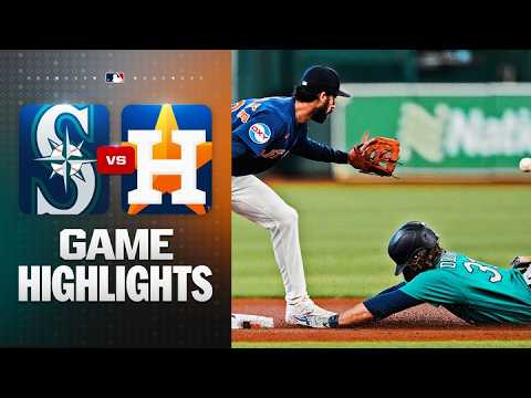 휴스턴 VS 시애틀 3:8 MLB 스포츠하이라이트