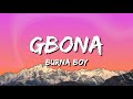 Burna Boy Gbona Lyrics