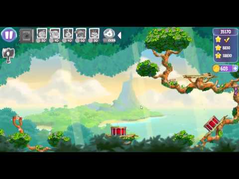 Angry Birds Stella Level 55 ★★★ Walkthrough Episode 1