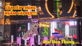 Võ lân múa Mai hoa thung ngắm người đẹp!|| Võ lân Hưng Sơn | Trung thu Huế 2025 | LeQuang Channel