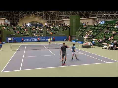 スーパージュニア2017 男子ダブルス決勝　TIE BREAK