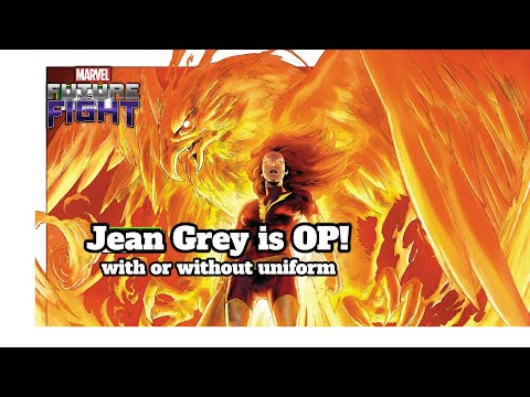 Jean greay without uniform action | Ebony Maw stage 29 easy clear | Marvel Future Fight
