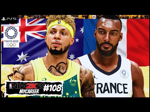 NBA 2K21 My Career Next Gen EP 108 -  Toyko Olympics Semi-Final (PS5)