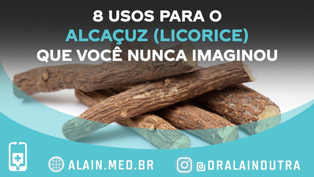 Oito usos para o alcaçuz (licorice) que você nunca imaginou