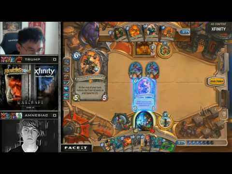 Trump vs Amnesiac Hearthstone Invitational Presented by XFINITY (Quarter final)