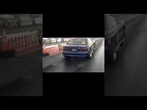 Nitrous 4.6 2V in "Make something happen Mode" #dragrace #ford #shorts #throwback #modmotor