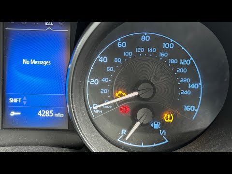 Toyota Auris TPMS Reset Tyre pressure light