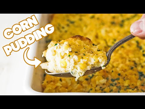Homemade Corn Pudding Recipe