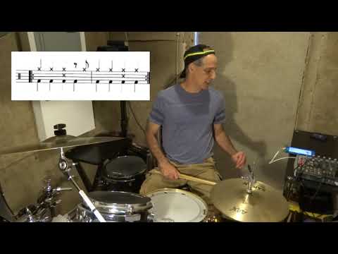 Art of Reggae Drumming - Lesson 2 (Syncopated Hi-Hat Pattern)