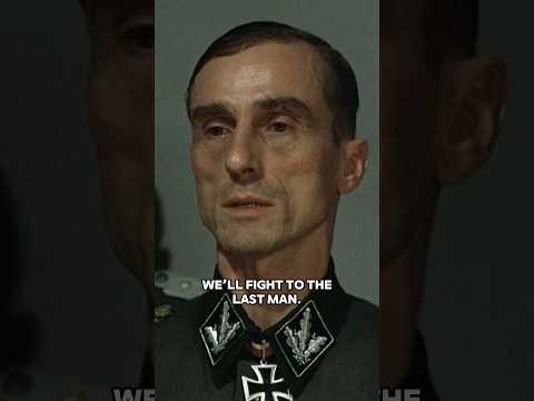 “They Have To Be Evacuated.” | Downfall (2004) #shorts #downfall #movie #war #scene