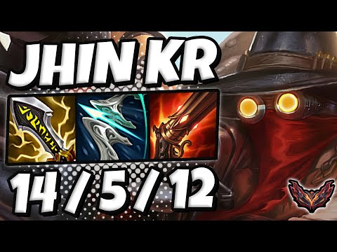 Jhin vs Xayah ADC [ MVP ] Patch 13.5 Lol Korea Grandmaster  ✅