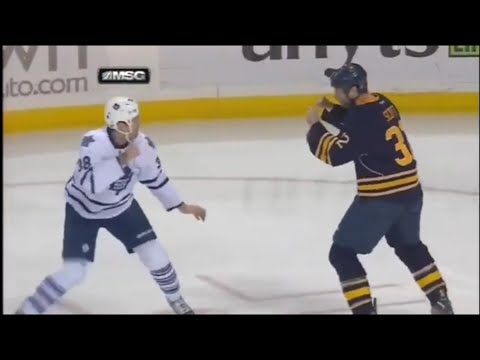 Maple Leafs - Sabres rough stuff 3/21/13