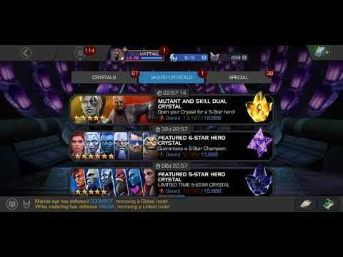 Another MCOC 5 star crystal opening!!! Dual Class Crystals??? Let's check it out!