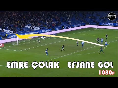 Emre Çolak Uzaktan Harika Gol Attı Sonra Kırmızı Kart Gördü 1080p