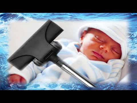 Усыпление новорожденного по звуку пылесоса | 10 часов белого шума