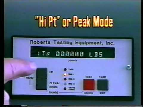Portable Test Machine by Roberts Testing Equipment with Consolidated Rigging