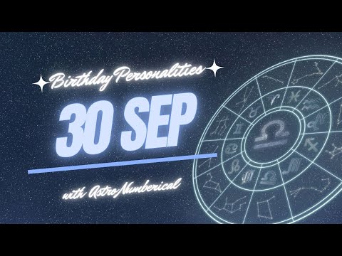 30 September Zodiac Horoscope: Birthday Personality & Traits Revealed