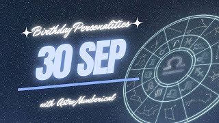 30 September Zodiac Horoscope: Birthday Personality & Traits Revealed
