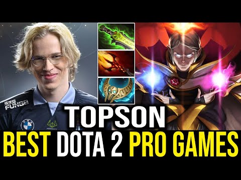 Topson [Invoker] Hard Game | Dota 2 Pro Gameplay
