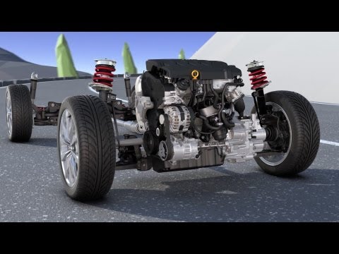 Volkswagen Golf 7 4Motion – Animation Technology