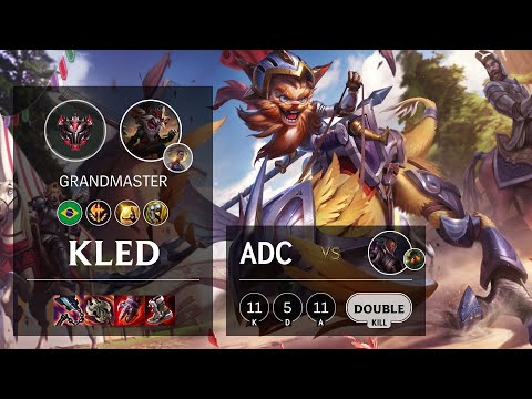 Kled ADC vs Lucian - BR Grandmaster Patch 11.2