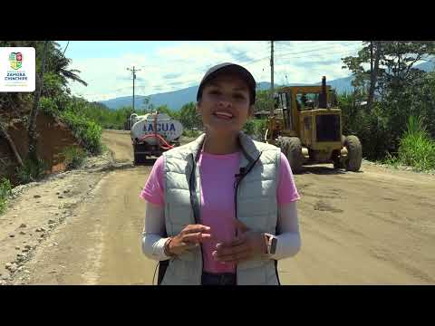 Avanza proyecto de asfalto en Paquisha-Nuevo Quito-Cisam-Congüime #zamorachinchipe