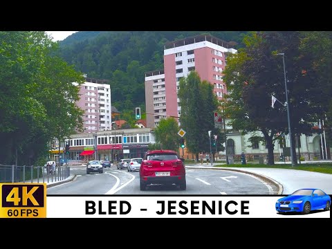 Driving in Slovenia 4: from Bled to Jesenice - 4K Car Drive