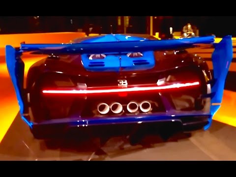Bugatti Vision Gran Turismo Exhaust Sounds Insanely Good At Paris Concept Show Autoevolution