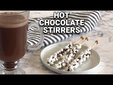 Hot Chocolate Stirrers - Easy DIY Gift Idea