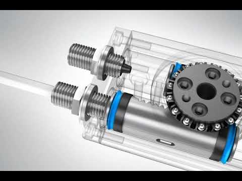 Festo DRRD Rack and Pinion Rotary Swivel Drive Walk Through