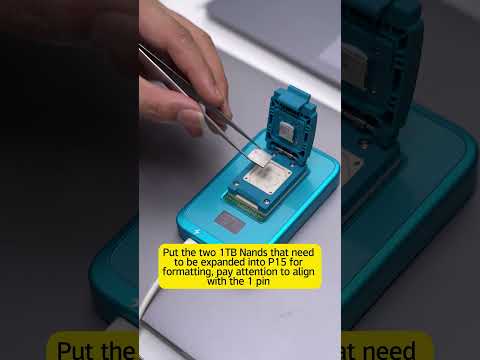 Expand Cacacity of Mac Mini M4 from 256GB to 2TB with P15 Nand Programmer #jcprogrammer