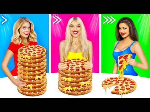 Slow, Medium or Fast Food Challenge! | Epic Food Battle by RATATA
