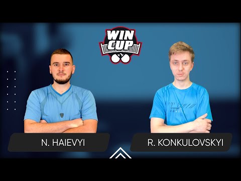15:30 Nazarii Haievyi - Roman Konkulovskyi 07.05.2025 WINCUP Master. Table  1