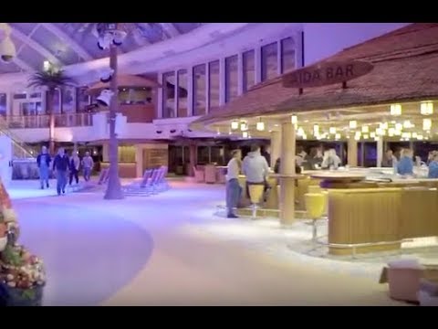 AIDAnova-Einrichtungen:Theatrium,Beachclub,Timemachine,Studio X,The Cube, uvm.mit AIDAnova Crew-Song