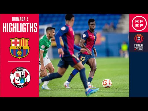 Resumen #PrimeraFederación | FC Barcelona Atlètic 1-0 Zamora CF | Jornada 5 | Temporada 2024/2025