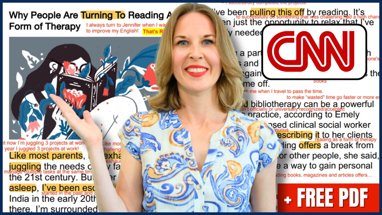 Improve Your English Fluency FAST | Reading & Listening Method with CNN News