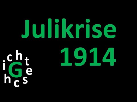 Die Julikrise 1914 - Der Weg in den Ersten Weltkrieg