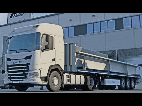 4K|ETS2 1.43 Daf XF 2021 Madrid (ES) - Burgos (ES)