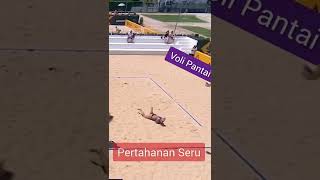 Download lagu VOLI PANTAI DENGAN PERTAHANAN YANG LUAR BIASA KEDUA TIM #short #superthanks #volipantai #superchat mp3
