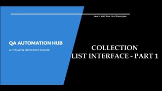 2. What is a List Interface in Java? - Part 1