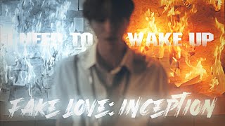 ATEEZ BTS - FAKE LOVE: INCEPTION MV MASHUP