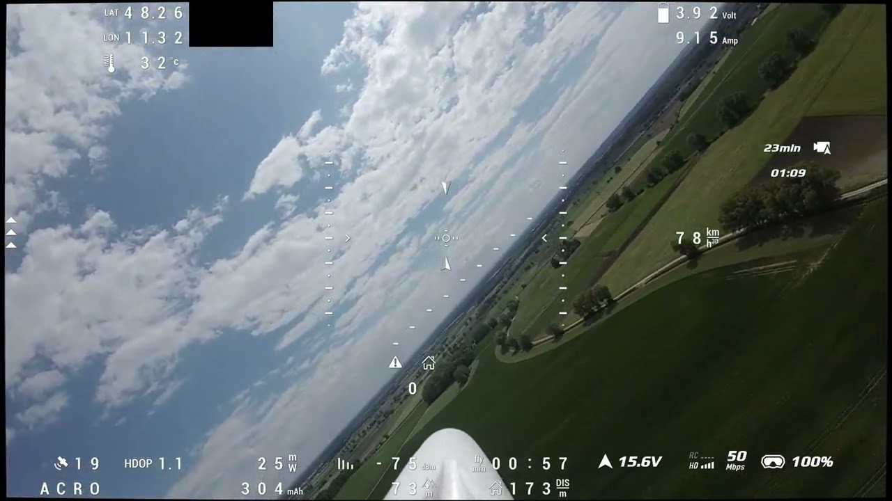 DJI OSD Einstellungen erklärt