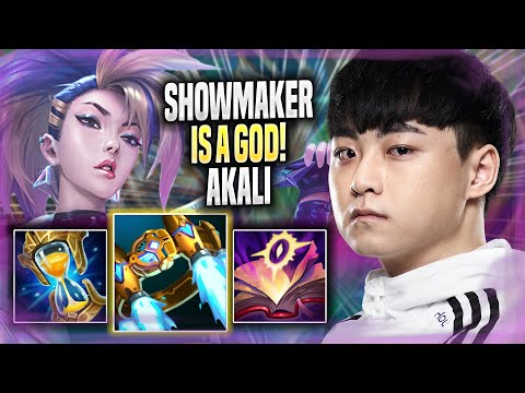 SHOWMAKER IS A GOD WITH AKALI! - DK ShowMaker Plays Akali MID vs Renekton! | Season 2022